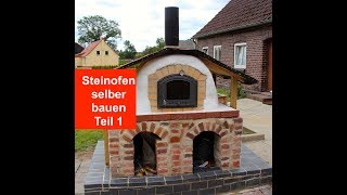 Steinbackofen selber bauen  Teil 1  Schritt für Schritt erklärt [upl. by Googins]