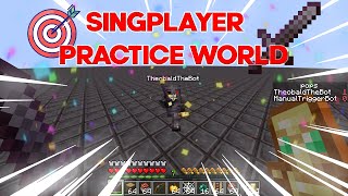 BEST SINGLEPLAYER BOT PVP PRACTICE FOR MINECRAFT [upl. by Anon]