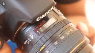 Canon EF 28105mm f3545 II USM focusing and zoom test [upl. by Medlin]