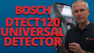 Bosch DTECT120 Universal Detector  Toolstop Demo [upl. by Jarv]