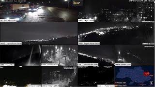 Live cams day 813 Kyiv Donetsk Zaporizhia Kharkiv Odessa Gaza and more [upl. by Einoj]