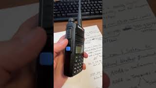 How to use GD77 radio simple analog guide scan weather ham police stations etc [upl. by Dania]