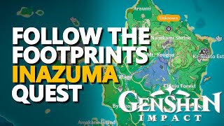 Follow the footprints Genshin Impact Inazuma [upl. by Marron514]