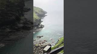 Tintagel Castle River Tamar View Cornwall England [upl. by Airdnax28]