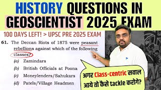 ClassCentric Questions in UPSC Geoscientist Tackle History Questions in Prelims 2025 Pratik Nayak [upl. by Farrell]