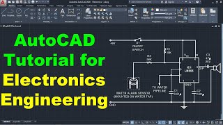 AutoCAD Tutorial for Electronics Engineering [upl. by Tewfik]