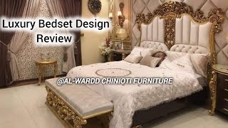 Chinioti Luxury Bedset Design 2024 Available On alwarddchiniotifurniture 03140172737 [upl. by Fabe]