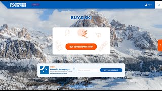 Dolomiti Superski  odbiór skipassu kupionego online [upl. by Doloritas]