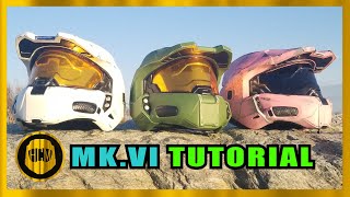 How To Make A Custom Halo Helmet Tutorial [upl. by Nigam]