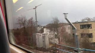 Journey on a South Western Railway Class 458 Juniper  458534  Fulwell to London Waterloo FAST [upl. by Aimar223]