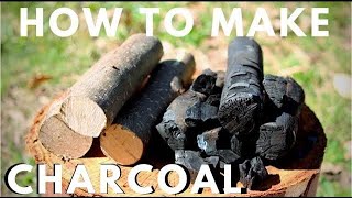 How To Make Charcoal Briquettes  At Home [upl. by Nnyroc]