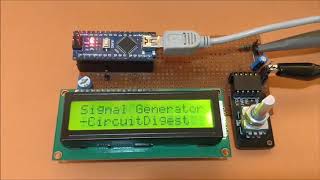 Waveform Generator using Arduino [upl. by Farron]