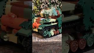 Flakpanzer IV quotWirbelwindquot in 128🔥 cobi cobibricks history militarybricks worldwar2history [upl. by Azral]