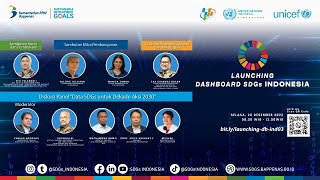 Peluncuran Dashboard SDGs Indonesia [upl. by Hendrickson]