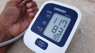 How to Use Omron Blood Pressure Monitor  Operate Measure Guide Tips  HEM 7120 HEM 7124 amp HEM 8712 [upl. by Enwad]