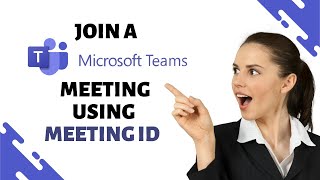 How to Join a Microsoft Teams Meeting Using meeting ID EASY [upl. by Llenod]