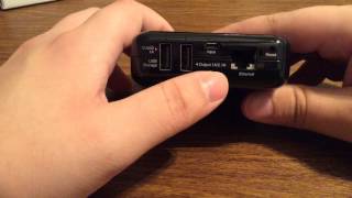 Hootoo Tripmate Elite Wireless Router with 6000MAH Battery Charger Review [upl. by Adaynek]