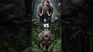 woolly mammoth Vs Entelodon 😱 [upl. by Ahsito]