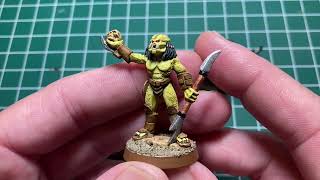 The Predator in 28mm miniatures  Copplestone Castings [upl. by Ordway]