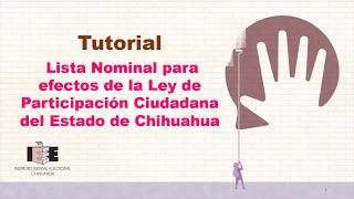 Cómo consultar la Lista Nominal TUTORIAL [upl. by Hsatan195]