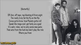 Digable Planets  Where Im From Lyrics [upl. by Ellienad288]