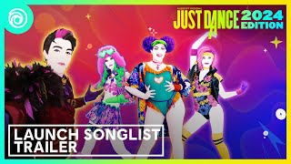 Just Dance 2024 Edition  Launch Song List Trailer [upl. by Rekcut228]