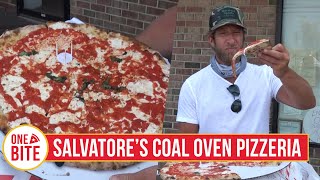 Barstool Pizza Review  Salvatores Coal Oven Pizzeria Port Washington NY [upl. by Meldoh]