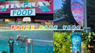 Theme park vlog SeaWorld Aquatica amp Bush Gardens [upl. by Wendell]