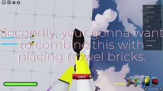 How to get on top of the training map in Roblox Rivals [upl. by Onailimixam69]