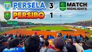 PERSELA VS PERSIBO  HIGHLIGHT PERTANDINGAN  CUPLIKAN GOL [upl. by Nonnac997]