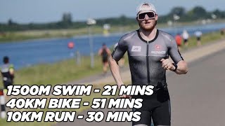 WINNING DORNEY LAKE TRIATHLON BY 13 MINUTES [upl. by Dray]