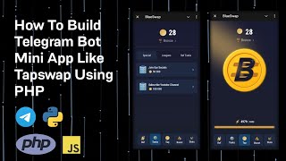 How to build Telegram Mini App Like Tapswap [upl. by Gipps]