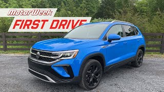 2022 Volkswagen Taos  MotorWeek First Drive [upl. by Ricardama]