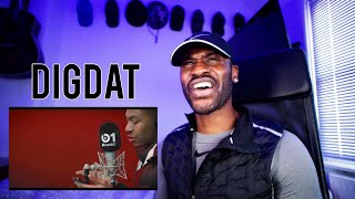 DigDat  Fire In The Booth Reaction  LeeToTheVI [upl. by Ansilme]