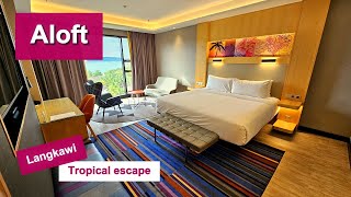 Aloft hotel Langkawi  One bedroom sea view suite [upl. by Nirac234]