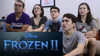 FROZEN 2  OFFICIAL TRAILER  REACTION  MAJELIV FAMILY [upl. by Bolte]