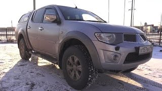 2013 Mitsubishi L200 KB4T 25D MT Start Up Engine and In Depth Tour [upl. by Romola]