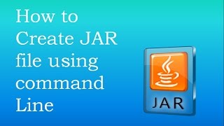 How to Create JARJava ARchive File using Command line [upl. by Ferdinand634]