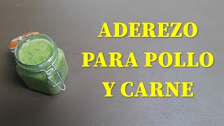 Cómo Hacer El Mejor Aderezo para Pollo y Carne [upl. by Garlaand]