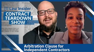 Arbitration Clause for Independent Contractors [upl. by Susej]