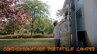 CONDIZIONATORE PORTATILE IN CAMPER [upl. by Bradney]