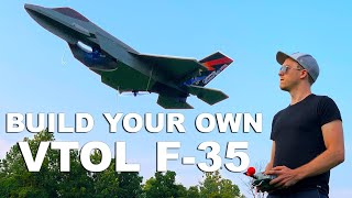 Making an INSANE Hovering RC F35 VTOL Jet [upl. by Coady]