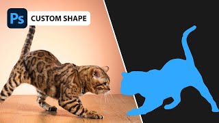 Custom Shapes in Photoshop  Advanced Tutorial [upl. by Orville]