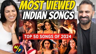 2024s Most Viewed Indian Songs on YouTube Top 50  Top Indian Songs Of The Year 2024 [upl. by Macdougall]