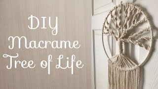 How to Make a Macrame Tree of Life [upl. by Janenna]