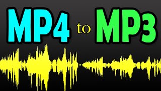 How to convert MP4 to MP3 in Adobe Premiere Pro [upl. by Gaspard284]