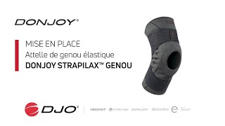 DonJoy StrapiLax™ Genou  Mise en place [upl. by Olegnaid]