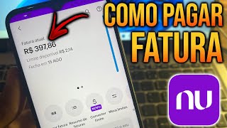 COMO PAGAR FATURA DO NUBANK [upl. by Phyllys]