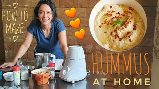 My easy HUMMUS recipe without tahinitrust me its yummm [upl. by Barris801]