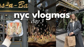 upper east side christmas 🎄the met christmas tree bloomingdales amp cafe hopping  nyc vlogmas 3 [upl. by Dragde]